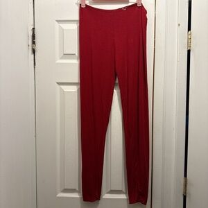 Vintage Jockey Modal Red Stretch Lounge Leggings